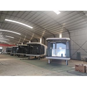 Prefab Apple Cabin Container House for Coastal Hotels