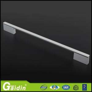 China bedroom dresser anodized foggy siver aluminum furniture handle factory