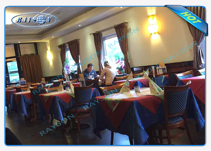 STERILE Fabric Tablecloths Non Woven Tablecloth 45gsm 50gsm 70gsm