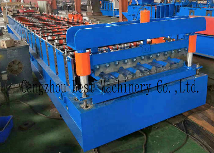 IBR Metal Roofing Pofile Steel Sheet Roll Forming Machine With PPGI / GI Material