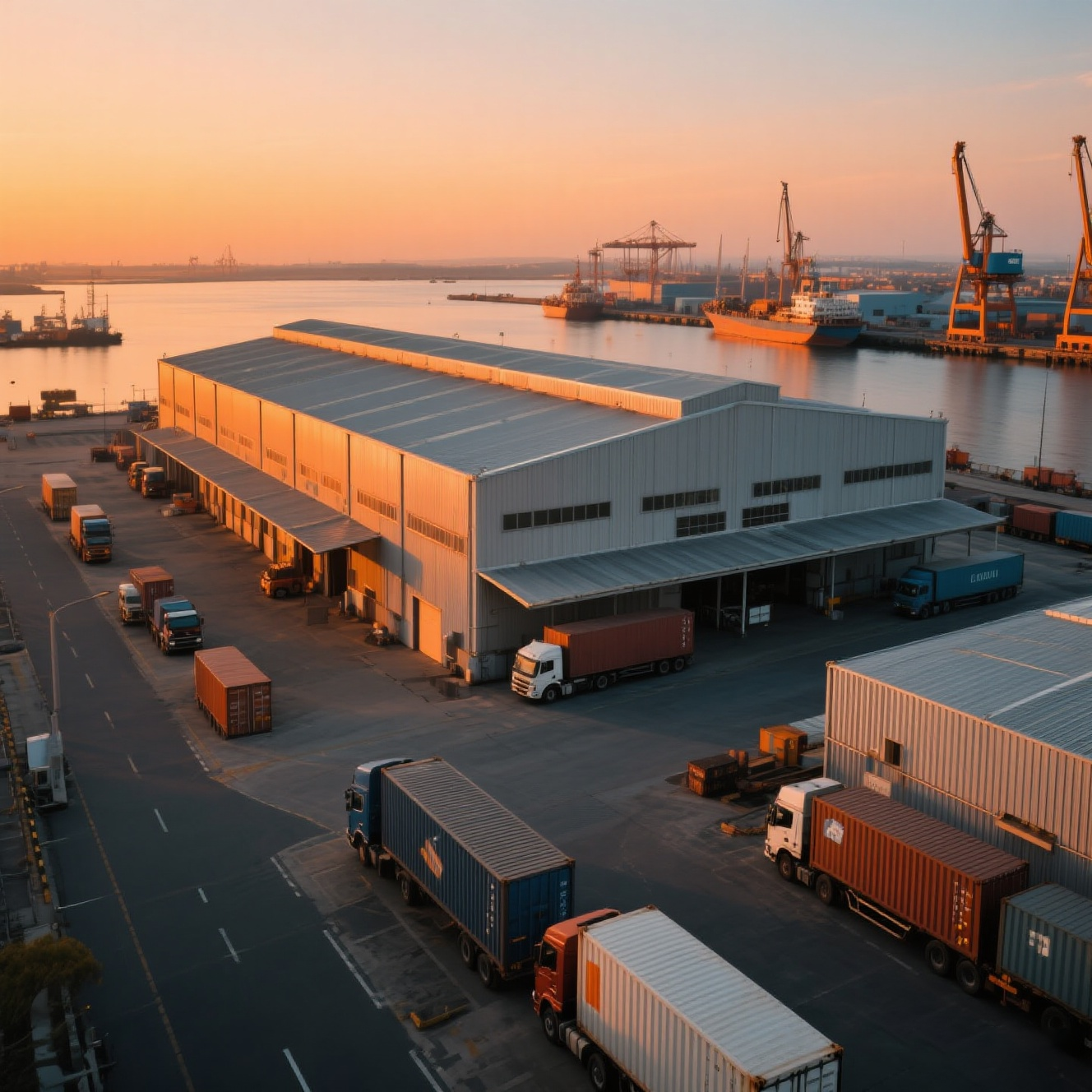 China Steel Structure Prefabricated Warehouse Building Industrial Flexible Layout factory