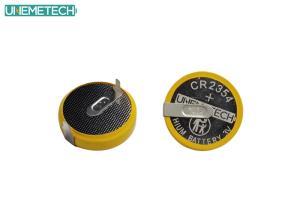 China CR2354 3V Button Battery 560mAh Primary Lithium Battery With Solder Tags For Rice Cooker factory