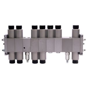 Proportional Hydraulic Solenoid Manifold Modular solenoid Manifold Flow Valve