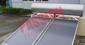 China High Absorption Closed Loop Solar Water Heater , Solar Panel Water Heater 300L factory