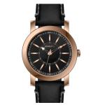 Waterproof Sports Watch With Genuine Leather Band , Men's Fashion Watch