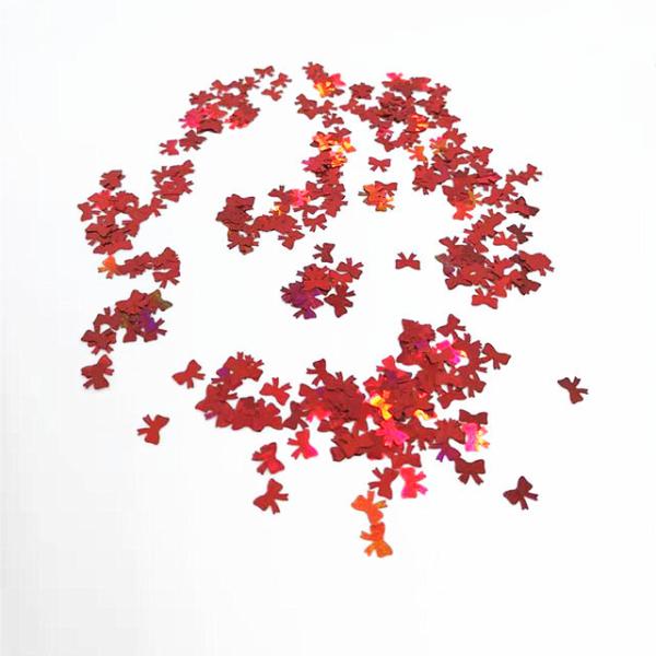 OEM/ODM Yes.We Provide OEM Sequins Bow Tie Shaped Glitter with Excellent Nail