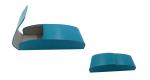 Faux Leather Hard Bodied Eyeglass Case with Magnetic Top Closure Fits Small to