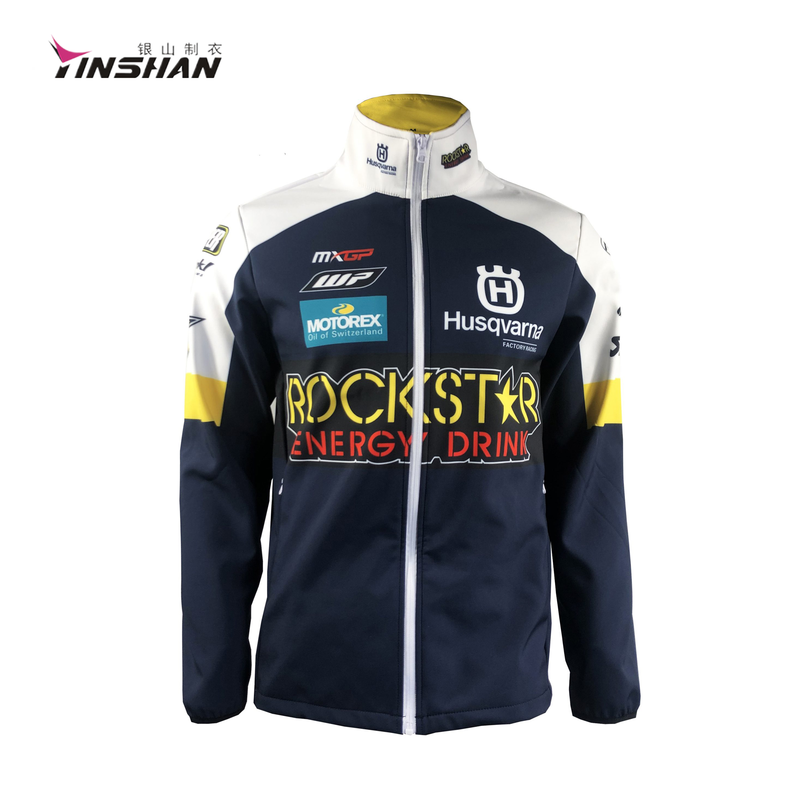 Custom Logo Printing Water Proof F1 Car Racing and Motorcycle Jacket with Competitive