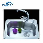SUS304 Stainless Steel Kitchen Sink Topmount Kitchen Sink Single Bowl Kitchen