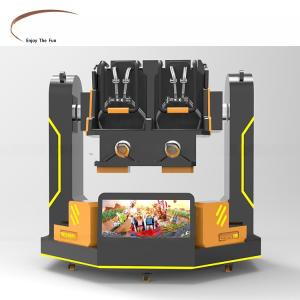 China Indoor 9d Virtual Reality Simulator 1080 Rotating VR Game Machine factory