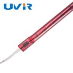 Ruby Single Infrared Quartz Tube 230V 2000W High Thermal Efficiency