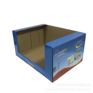 China Corrugated PDQ Tray Display CCNB Coated Paper Material OEM ODM factory