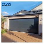 Remote Control 6m Sectional Overhead Garage Door Electric Steel Insulated