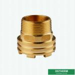 Brass Inserts With Hexagonal Corners Customized Designs Brass Male Inserts For