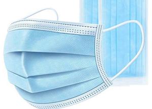 China Non Woven Disposable Mouth Mask High Breathability For Personal Protective Use factory