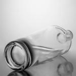 Tequila Industrial Beverage Clear Flint Glass Bottle with Wood Cork 700ml 500ml