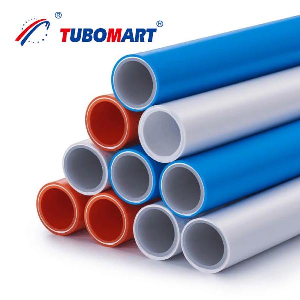 White Red Blue Pex Water Pipe DN 16mm - 32mm Cross Linked Polyethylene Pex