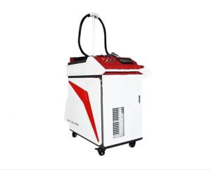 China OEM 8m Handheld Laser Welder 1000W Water Cooling Double Pendulum factory