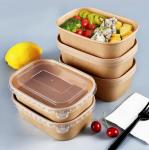 Compostable 500ml Disposable Food Containers Eco Friendly