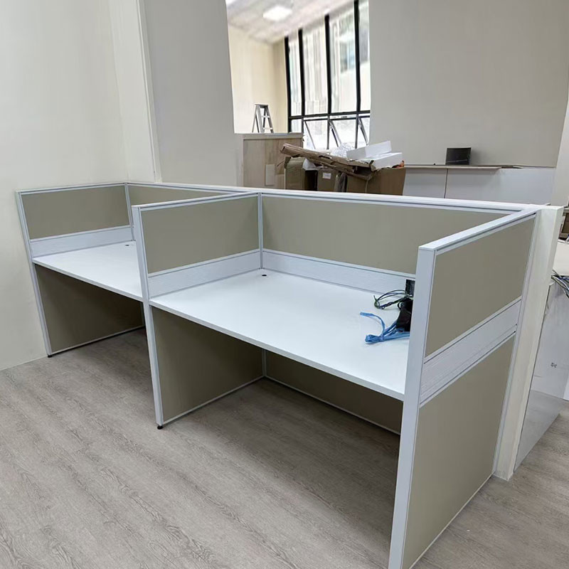 2 Person Office Partition Table Staff Cubicle Workstation Desk