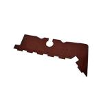 50*300mm 75W Brown Etched Metal Polyimide Foil Heater