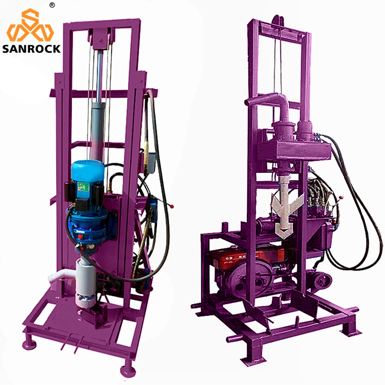75-300mm Drilling Diameter Hydraulic Water Well Drilling Rig for Small Water Drilling Equipment