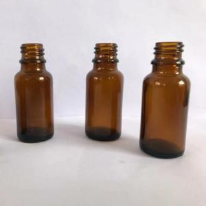 China hot sale 20ml amber dropper bottle glass bottle factory