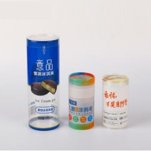 China PVC PET Transparent Cylinder Packing Box on sale