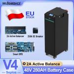 EU Stock Seplos V4 Lifepo4 Battery Pack 48V 51.2V 280ah/304ah/314ah/320ah DIY