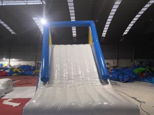 China Water Park Giant Inflatable Slide / Blow Up Water Slide For Inground Pool factory