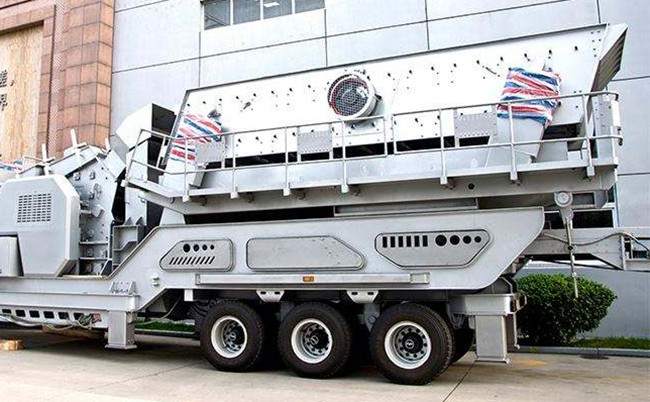 Mill Crusher 50-100tph Mobile Hard Stone Crushing & Screening Plants