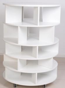 China furniture rotating shoe rack shoes organizer wholesale in white factory
