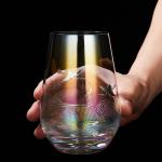 OEM ODM Luxury Glass Cooling Water Bottle 34 Oz Magic Color