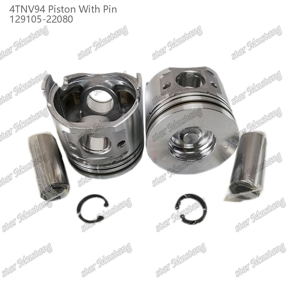 Piston 4TNV94 129105-22080 For Yanmar Diesel Engine Repair Parts