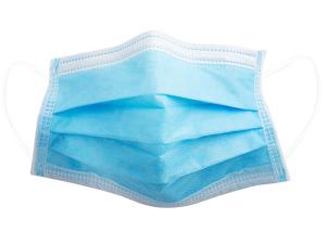 China 2 Ply 3 Ply Face Mask With Ear Loops / Disposable Medical Masks factory