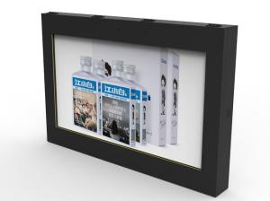 China 110KG Waterproof Digital Signage kiosk 43inch Aluminum Alloy Frame factory