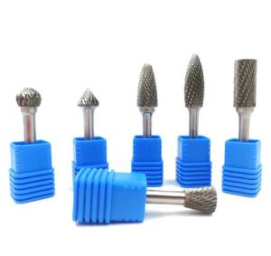 China YG8 Ball Rotary Burr Set For Metal ODM 40 Cr Shank High Production Efficiency factory
