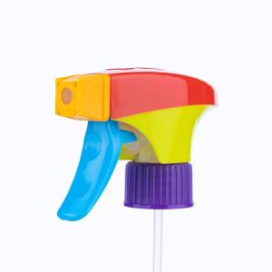 China 28/410 Rainbow Frosted Spray Trigger Versatile Eye Catching factory