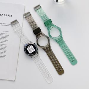 China Breathable TPU Transparent Case Wrist Watch Band 46mm For Huawei GT2 GT 2E factory