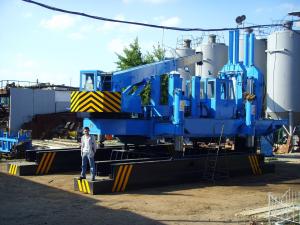 China 180T Hydraulic Jack In Piling Machine For Precast Concrete Pile Foundation factory