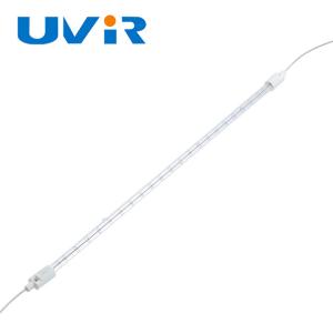 China SC06 Clear Quartz Infrared Lamps Tungsten 230V For Powder Coating factory