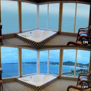 China Intelligent PDLC Privacy Glass Film / Sound Proofing Smart Glass Panel factory