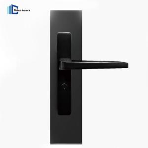 China Child Safety Casement Locking Handle , Powder Coating Aluminium Window Handle factory