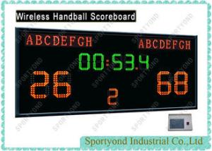 China Digital Handball Scoreboard With Team Name , AC 100V AC 230V Power factory