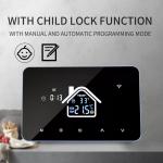 Google Alexa Wifi Smart Thermostat Touch Panel Wireless For Electric Floor