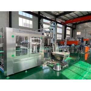 Mineral Drinking Water Filling Machine 3000BPH With PLC Control