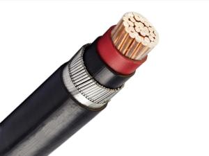 China MV Medium Voltage Copper SWA Armoured Cable 8.7KV 15kV Armored Electrical Wire factory