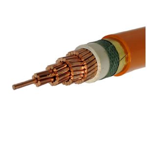 Safety Low Smoke Zero Halogen Cable Orange Color Lszh Power Cable For Indoors /