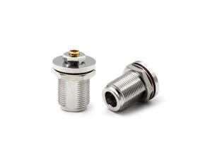 China N female BUlkhead for RG402/.141 Cable factory