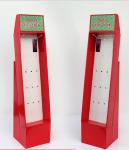 4 Color Toy Cardboard Hook Display Stand K5 Corrugated